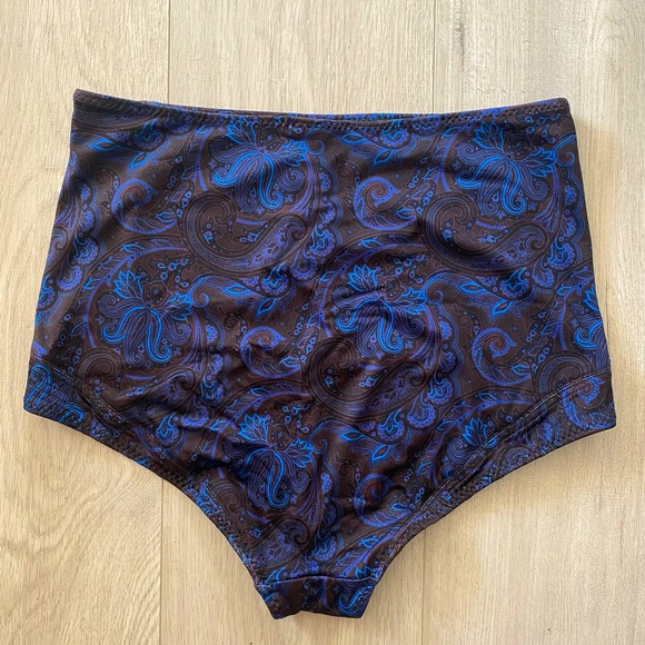 Malia Mills 2 piece blue swimsuit - Picture 6 of 7